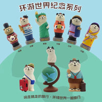Zakka Japanese Style Resin Figurine Ornaments for Car & Home Decor
