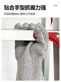 Heat Resistant Industrial Gloves for High Temperature Work, 250°C Protection