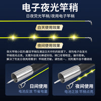 Luminous Soft-Tail Rock Fishing Rod with Large Guide Rings and Ground Insert for Long-Distance Casting