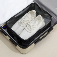 Clear Dustproof Shoe Storage Bags with Zipper for Travel and Home Organization