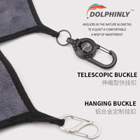 Fishing Towel with Carabiner Clip, Super Absorbent, Quick-Drying, Multi-functional for Lure Fishing