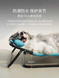 Bubblespaw Elevated Cooling Pet Bed for Small to Medium Dogs, Indoor/Outdoor Portable Dog Cot