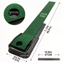 HOW TRUE Indoor Golf Putting Trainer with Automatic Ball Return