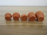 Miniature Resin Flower Pot Model for Dollhouse & Micro Landscape Decor