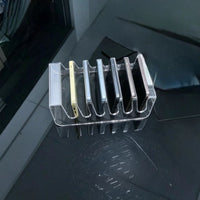 Multi-Device Clear Acrylic Organizer Stand for Phones and Tablets