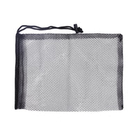 Golf Ball Mesh Storage Bag with Drawstring Closure, Nylon Pouch for Golf Balls