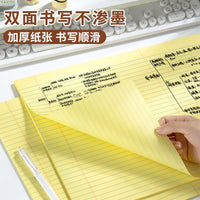 A3 Exam Practice Scratch Pad Notebook for Students, Tear-Off Mind Map Paper