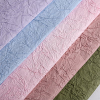 Textured Stone Pattern Floral Wrapping Paper for Bouquets, 57x57cm, 5 Sheets/Pack