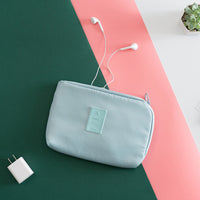 Portable Travel Electronic Organizer Bag for Cables, Chargers, and Cosmetics