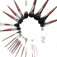 Professional Makeup Brush Set for Face and Eyes - Foundation, Powder, Eyeshadow, Concealer, Highlighter