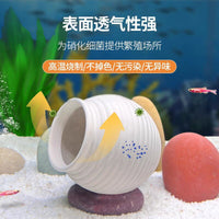 Aquarium Decor Hiding House Breeding Cave for Small Fish Shrimp Turtle