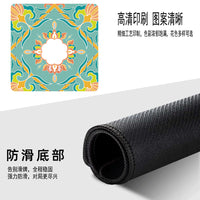 Thickened Non-Slip Soundproof Mahjong Mat for Home Card and Board Games