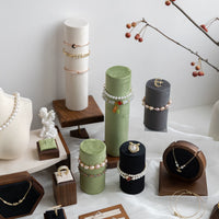 Velvet Bracelet & Watch Display Pillow Stand for Jewelry Store Counter