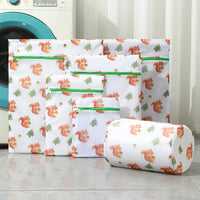 Printed Laundry Bag for Delicates, Bras, Sweaters, and Down Jackets - Fine Mesh Washing Machine Safe
