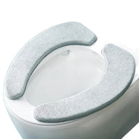 Thickened Toilet Seat Cover Pads, Plush Cashmere Winter Warm All-Season Universal Paste Type