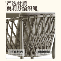 Outdoor Rattan Woven Patio Dining Set Garden Cafe Furniture