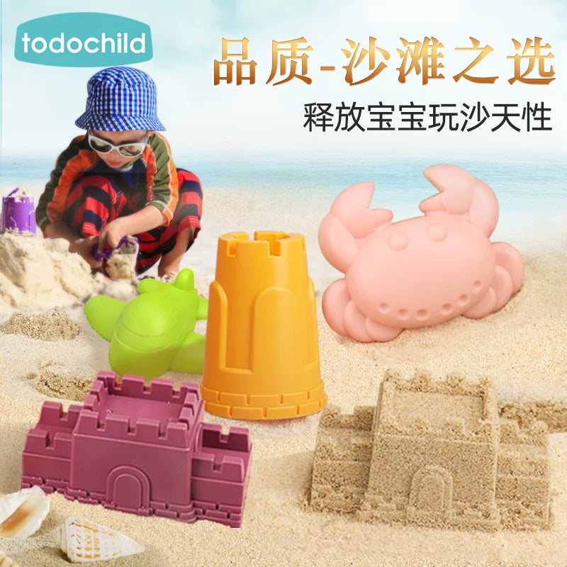 Castle Animal Sand Molds and Tools Set for Kids