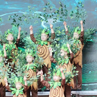 Kids' Tree & Plant Costume Set for Stage Performances