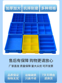 Multi-Compartment Plastic Storage Box for Screws, Parts, and Hardware Tools
