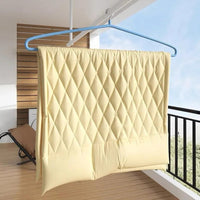 Large Heavy-Duty Clothes Drying Rack for Quilts, Blankets, and Bedding