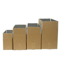 Insulated Foam Shipping Box with Aluminum Foil Liner for Perishable Goods