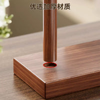 Wooden Necklace and Bracelet Display Stand with Multiple Hooks