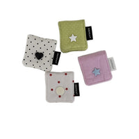 Cute Fabric Cable Organizer Clips for Earphones and Charging Cords