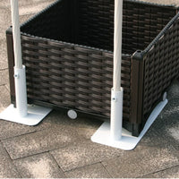Garden Arch Trellis Base Reinforcement Kit for Various Pipe Diameters
