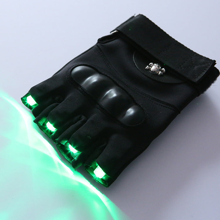 LED Laser Light Dance Gloves for Cycling, Skating, and Fishing
