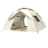 Automatic Pop-Up Camping Tent for 3-4 People, Waterproof, Windproof, UV Protection, Portable