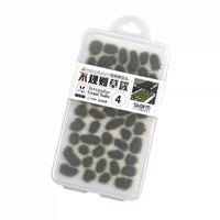 Irregular Static Grass Tufts for Diorama and Architectural Models, DIY Craft Material
