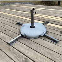PVC Water-Filled Weight Bag for Outdoor Umbrella Base and Flagpoles, Windproof Stability