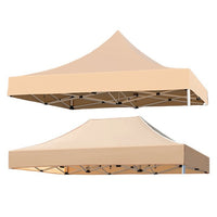 3x3m Waterproof Canopy Top Cover for Four-Leg Tent Outdoor Sunshade Tarp
