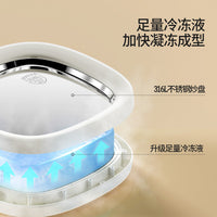 No-Electricity 316L Stainless Steel Ice Cream Maker for Homemade Fried Yogurt & Slushies