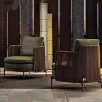Nordic Rattan Sofa for Living Room, Villa Courtyard, Terrace - Designer Outdoor/Indoor Furniture