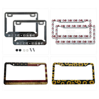 US Standard License Plate Frame Stainless Steel/Aluminum Alloy