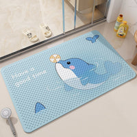 Cartoon Non-Slip Bath Mat for Shower, Bathtub, and Bathroom Floor