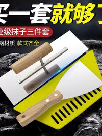 German Stainless Steel Plastering Trowel for Cement and Putty