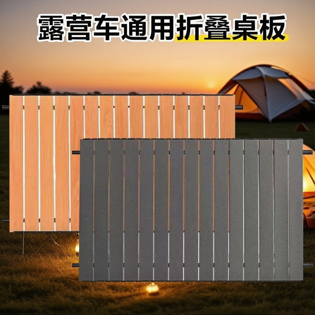 Portable Folding Camping Cart Table Top for Outdoor Picnic Trailer