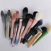 Professional Soft Bristle Makeup Brush Set for Eyeshadow, Concealer, and Blush