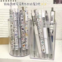 INS Style Acrylic Transparent Pen Holder for Desk Organization