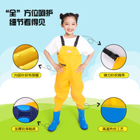 Kids' Lightweight Waterproof Waders for Fishing and Beach Play