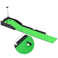 Mini Golf Putting Mat for Kids & Beginners, Indoor/Outdoor Practice Green