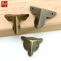 Decorative Metal Corner Protectors for Wooden Boxes and Luggage