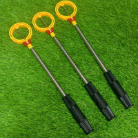 Golf Ball Retriever Stainless Steel Telescopic Pick-Up Tool with Dual Spring Head