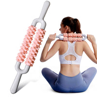 Muscle Roller Stick for Yoga and Fitness - Deep Tissue Massage Tool for Legs and Calves