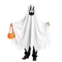 Halloween Kids Witch Ghost Cape Cosplay Vampire Stage Performance Costume