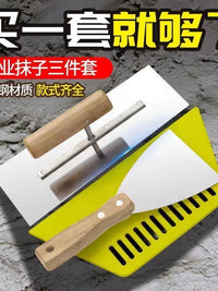 German Stainless Steel Plastering Trowel for Cement and Putty