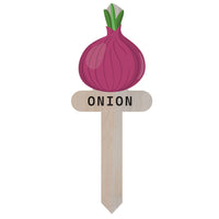 Wooden Plant Labels Garden Markers with Gnome Design for Potted Plants & Craft Projects