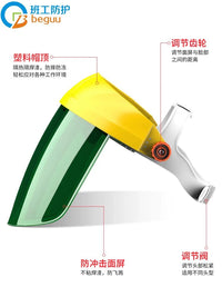 Welding Helmet with Anti-Impact Full Face Protection for Arc Welding and Grinding